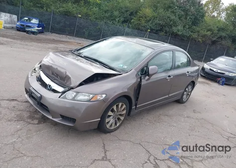 2011 Honda Civic Ex из США, поврежденный, VIN 2HGFA1F80BH530818